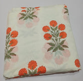 Boho Flower Cotton Fabric